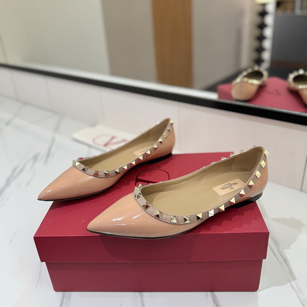 VALENTINO ROCKSTUD BALLET FLAT